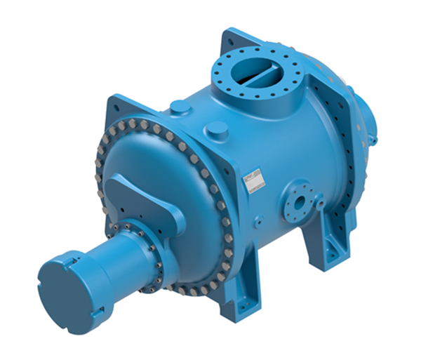 oil injected bare shaft screw compressor